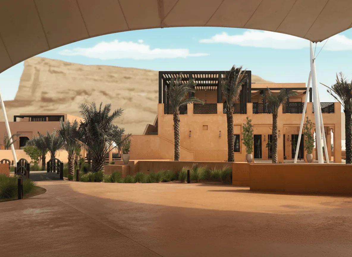 مشروع المنتجع الريفي — حي عرقة، الرياض
